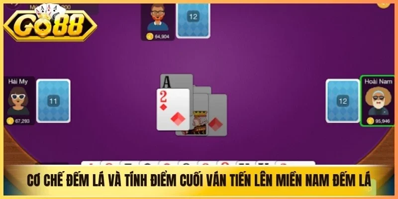 Cơ chế đếm lá và tính điểm cuối ván tiến lên miền Nam đếm lá